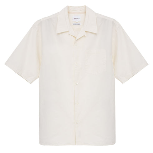 Norse Projects Carsten Cotton Tencel Shirt Enamel White N40-05790262 Degli Uberti